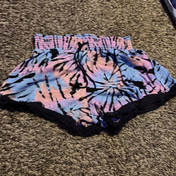 shorts, 3-pack, blue, tie dye & black camo - Picture 2 of 7